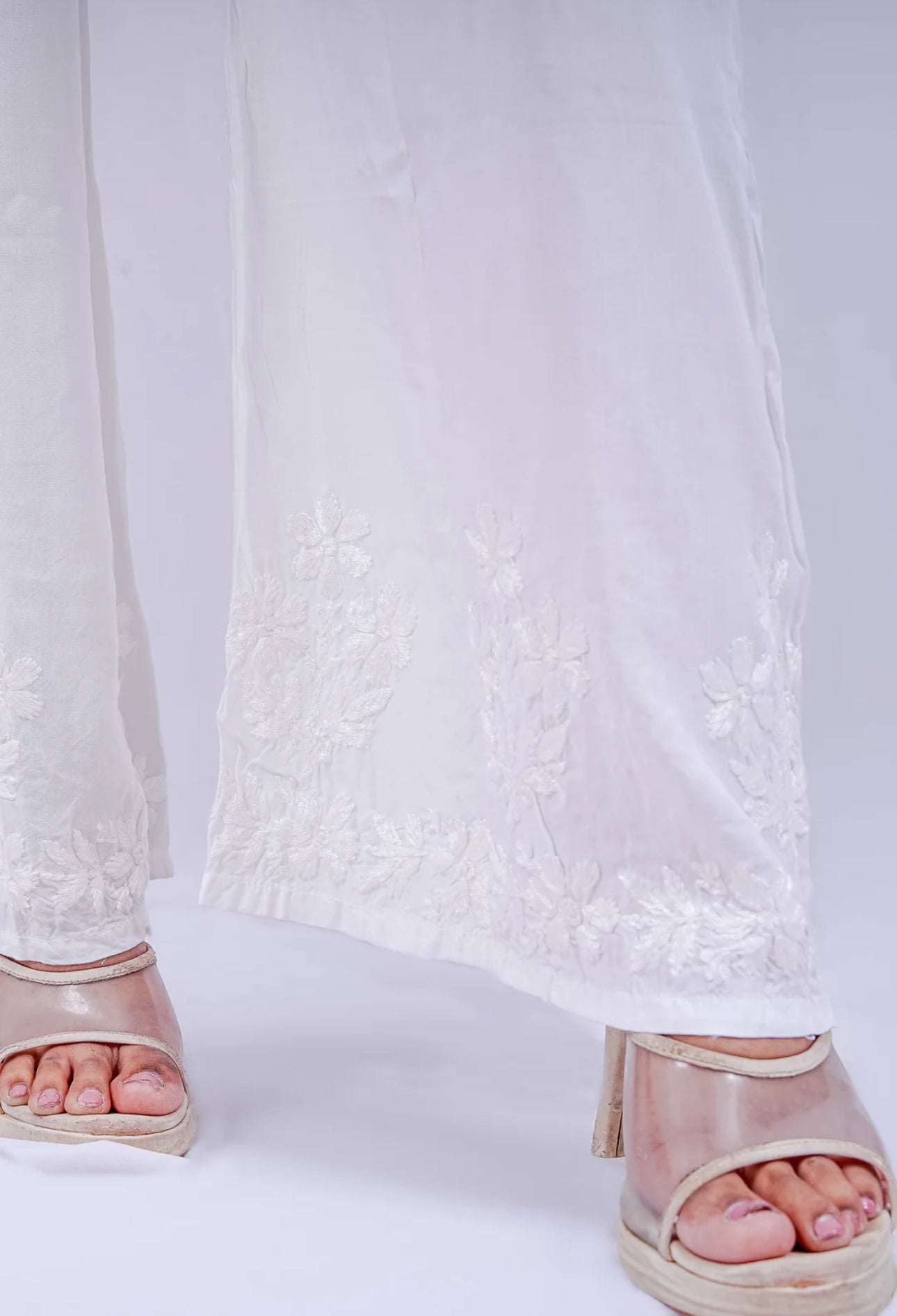 Modal Chikankari Palazzo