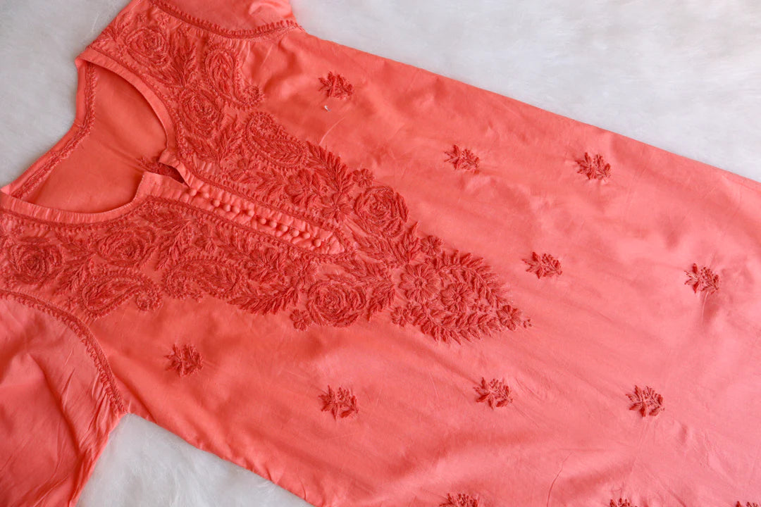 Joon Cotton Premium Chikankari Kurta