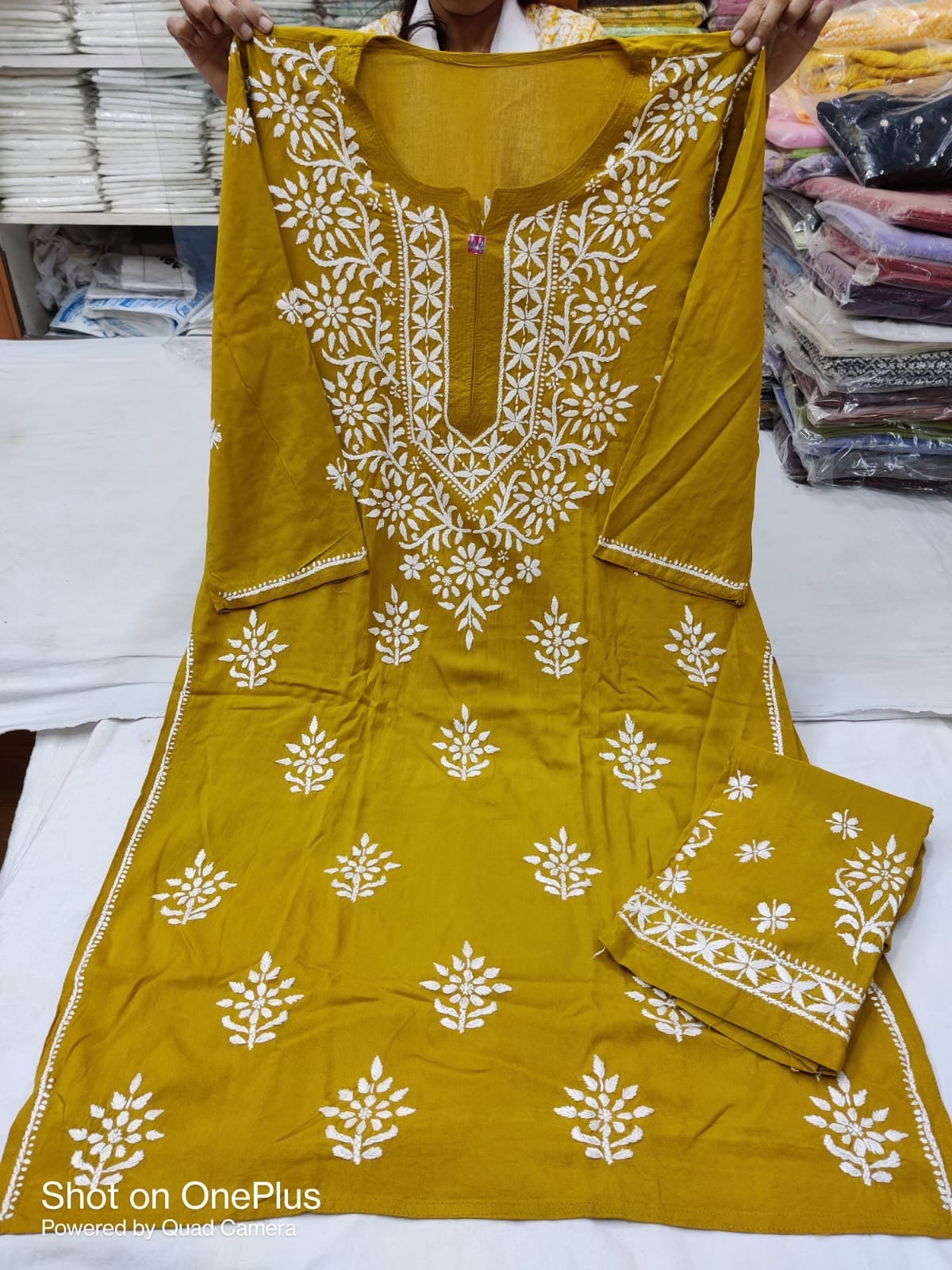 Zara Chikankari Set