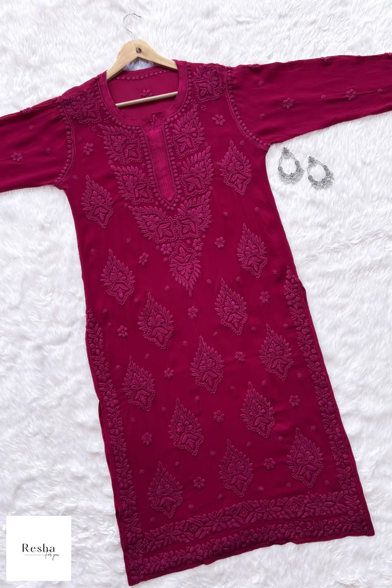 Saya Premium Chikankari Kurta