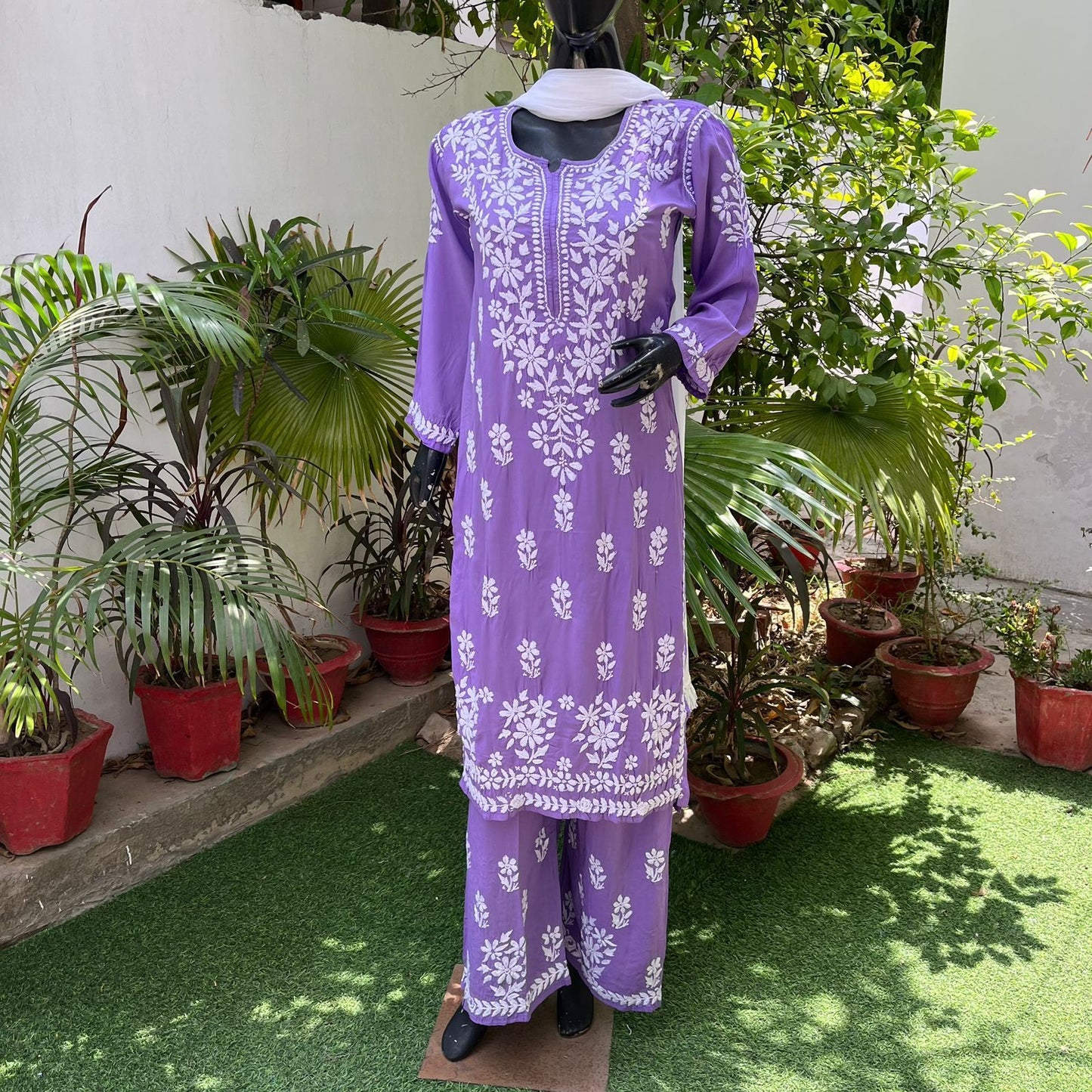 Shehnaaz Chikankari Suit