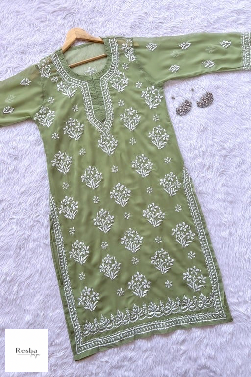 Cinderella Chikankari Kurta