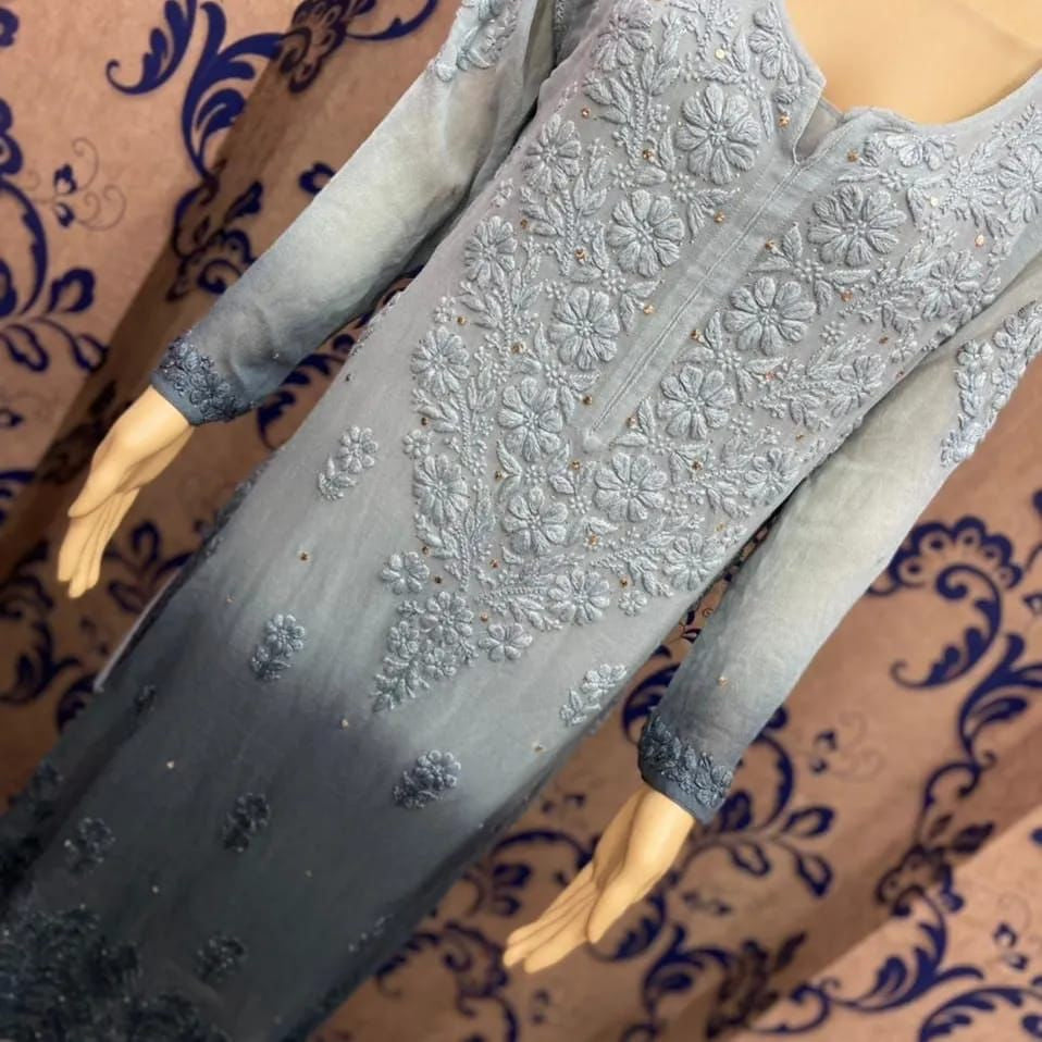 Premium Chikankari Kurti