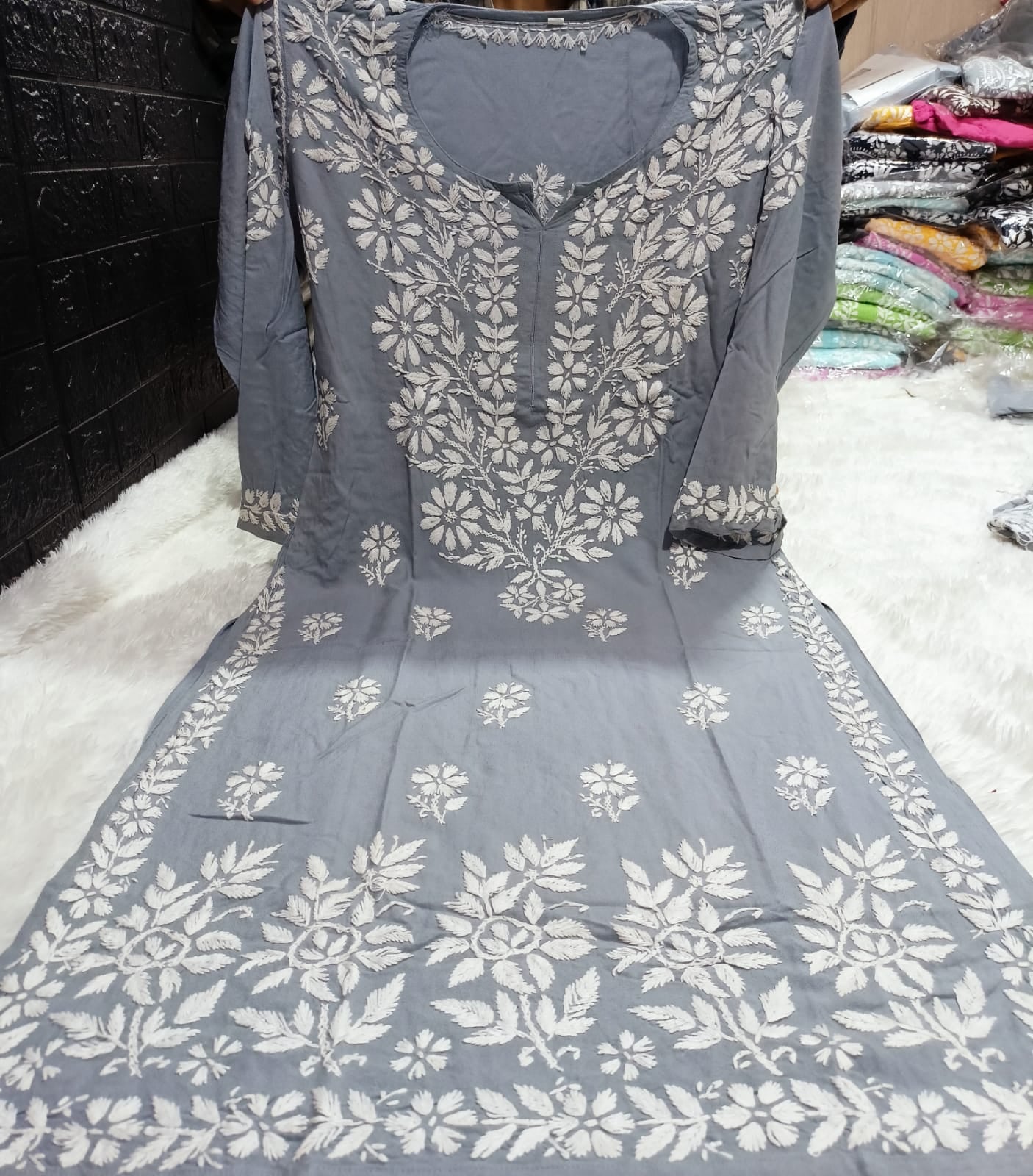 Zara Chikankari Set