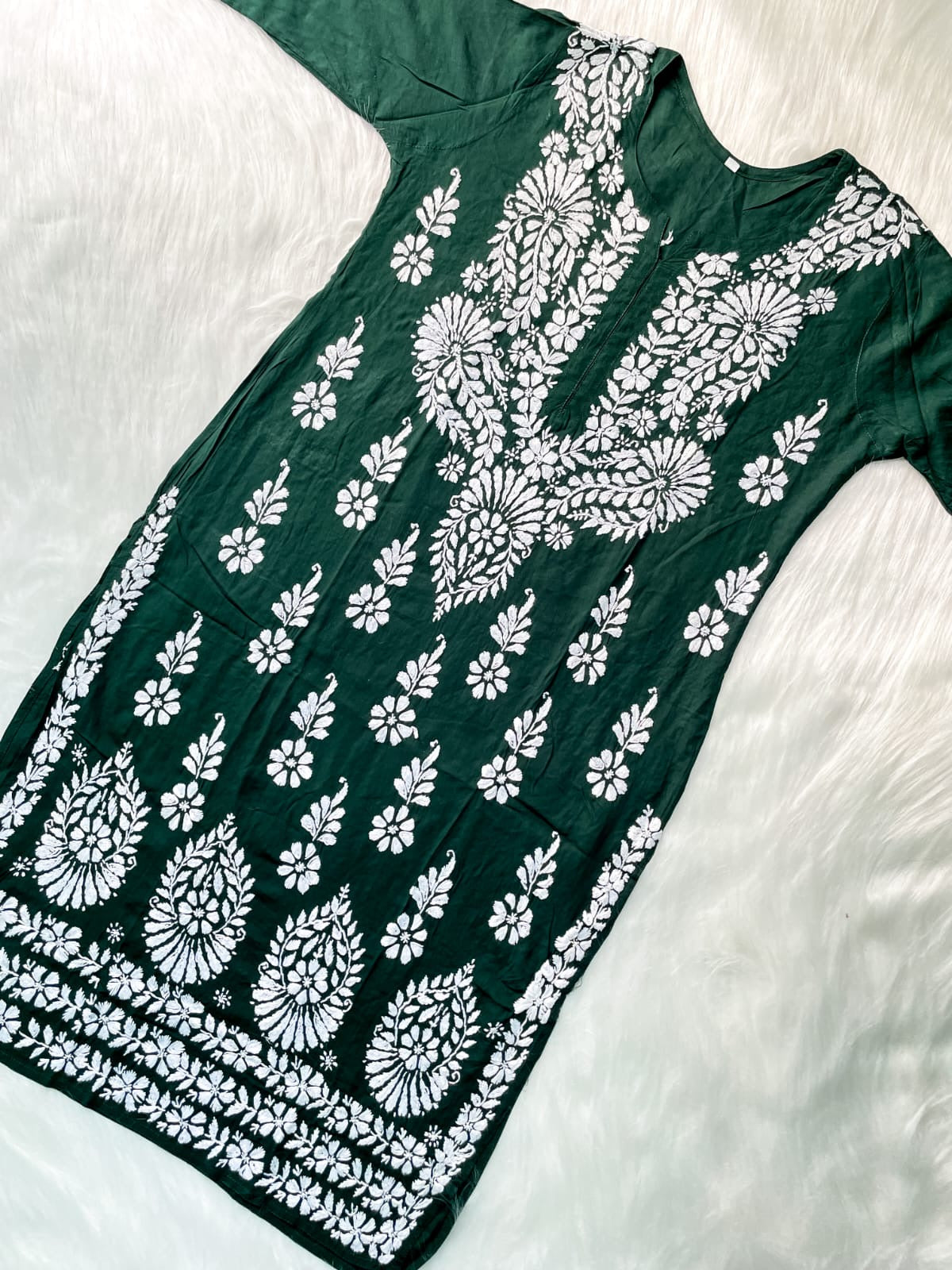 Modal Chikankari Kurta