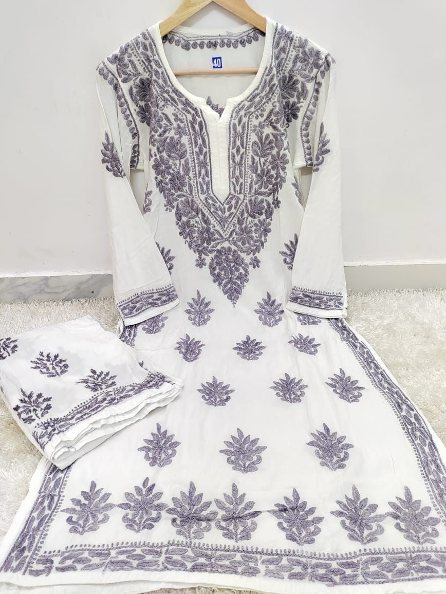 Kaya Chikankari Set