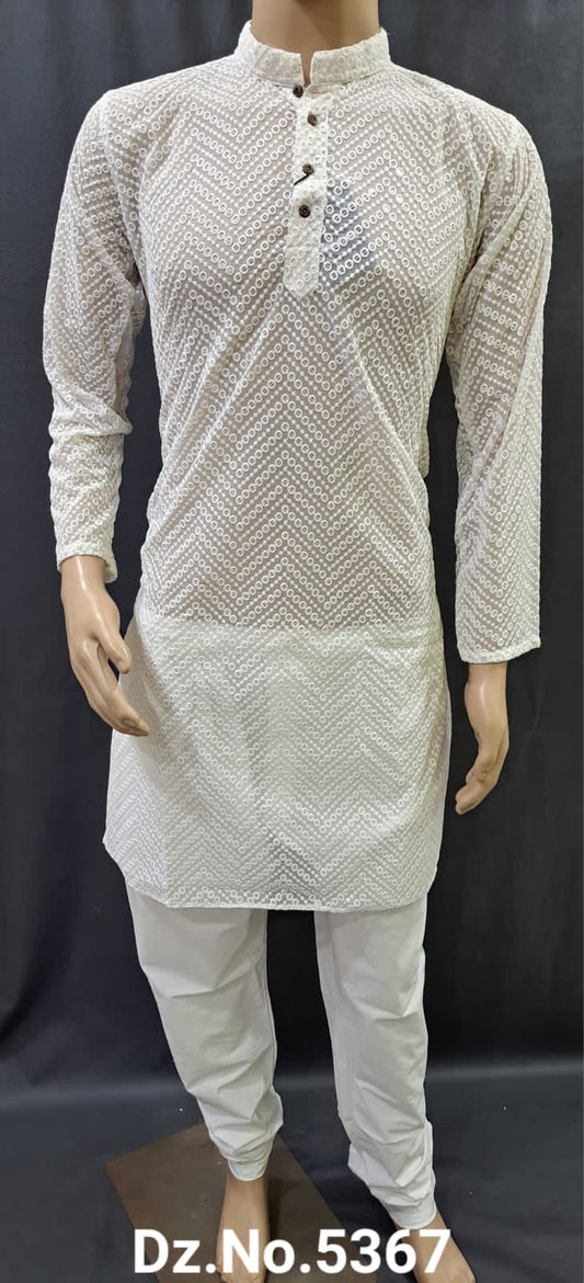 Men’s Chikankari Kurta