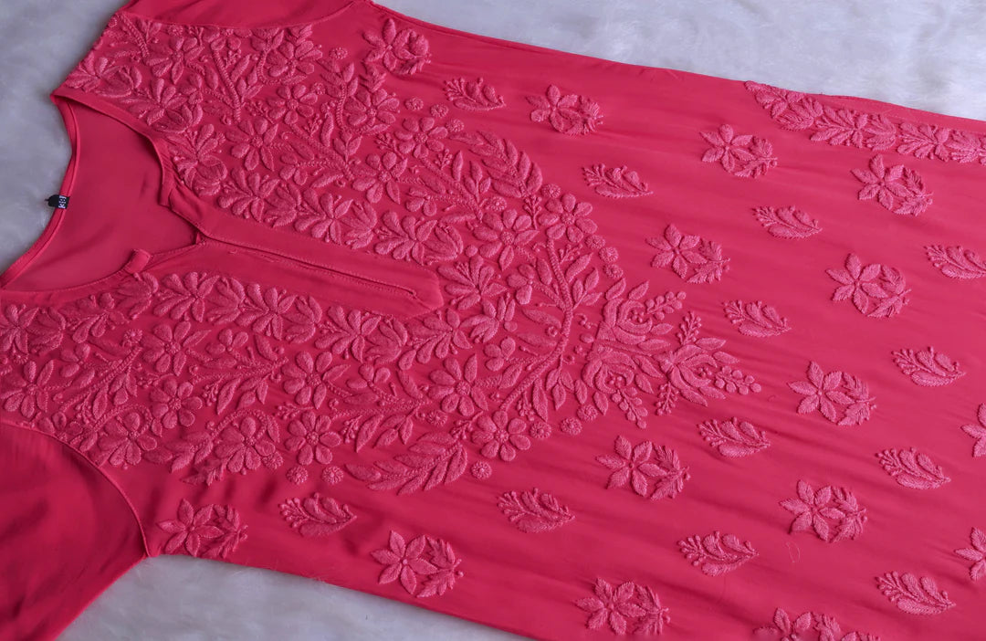 Pearl Premium Viscose Chikankari Suit