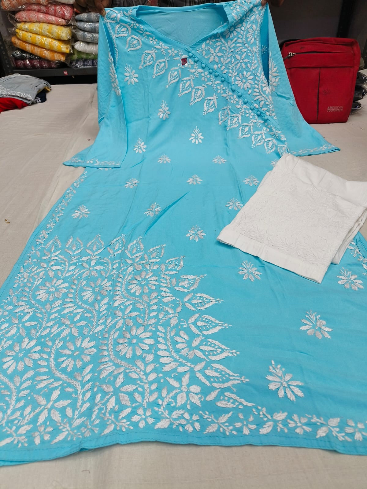 Heera Chikankari Set