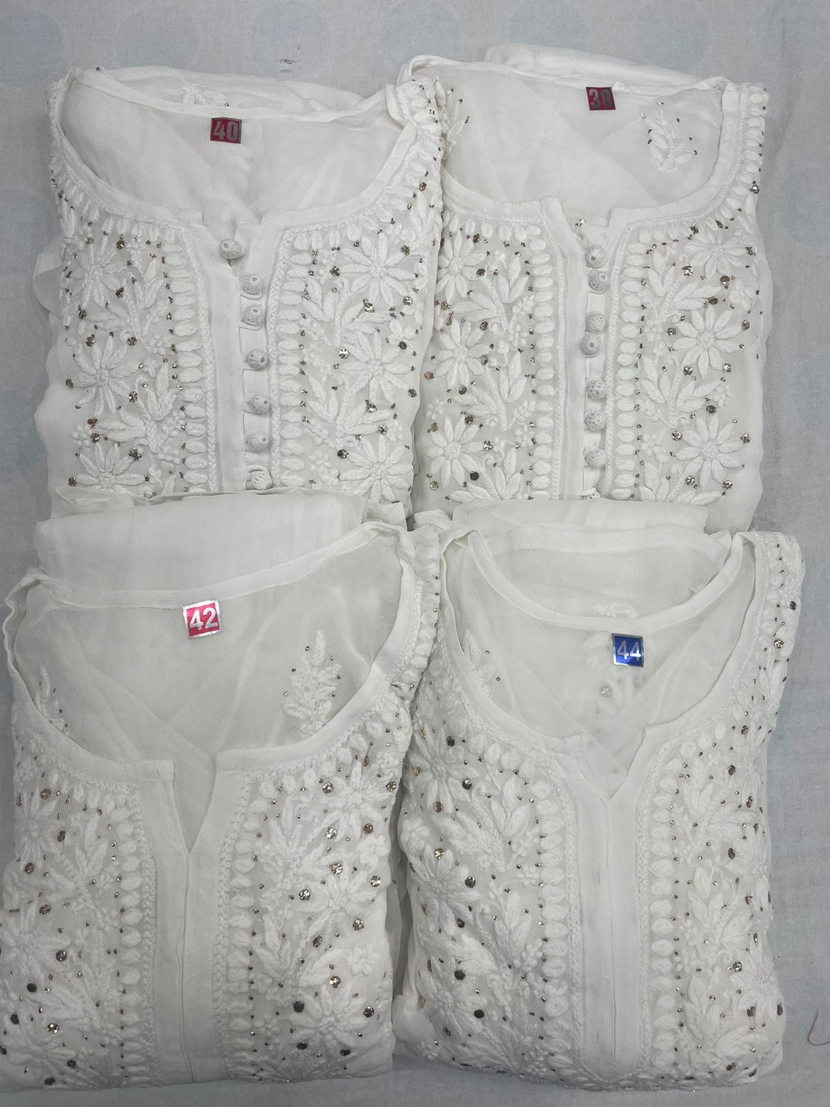 Maira Garara Premium Chikankari Set