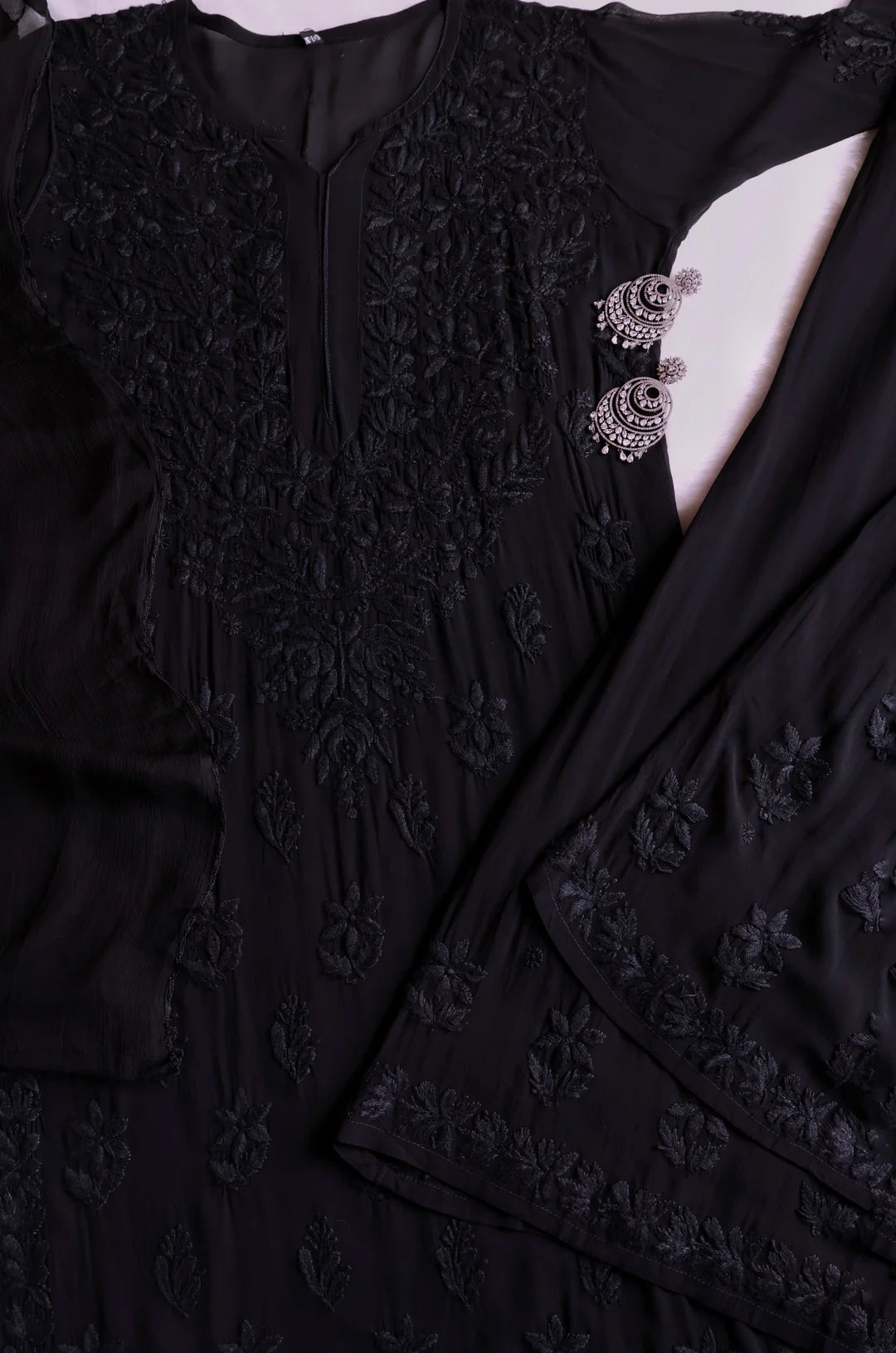 Pearl Premium Viscose Chikankari Suit