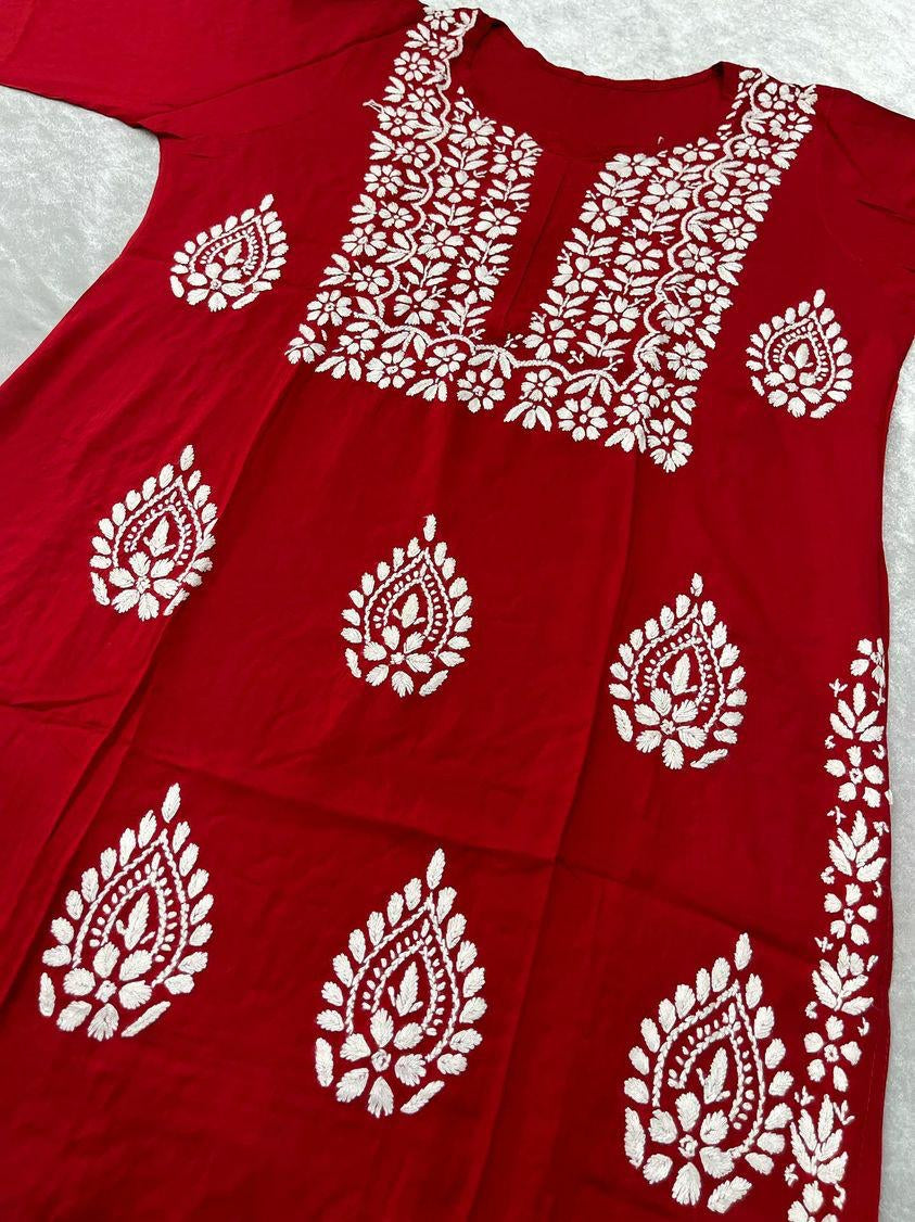 Yana Chikankari Kurta