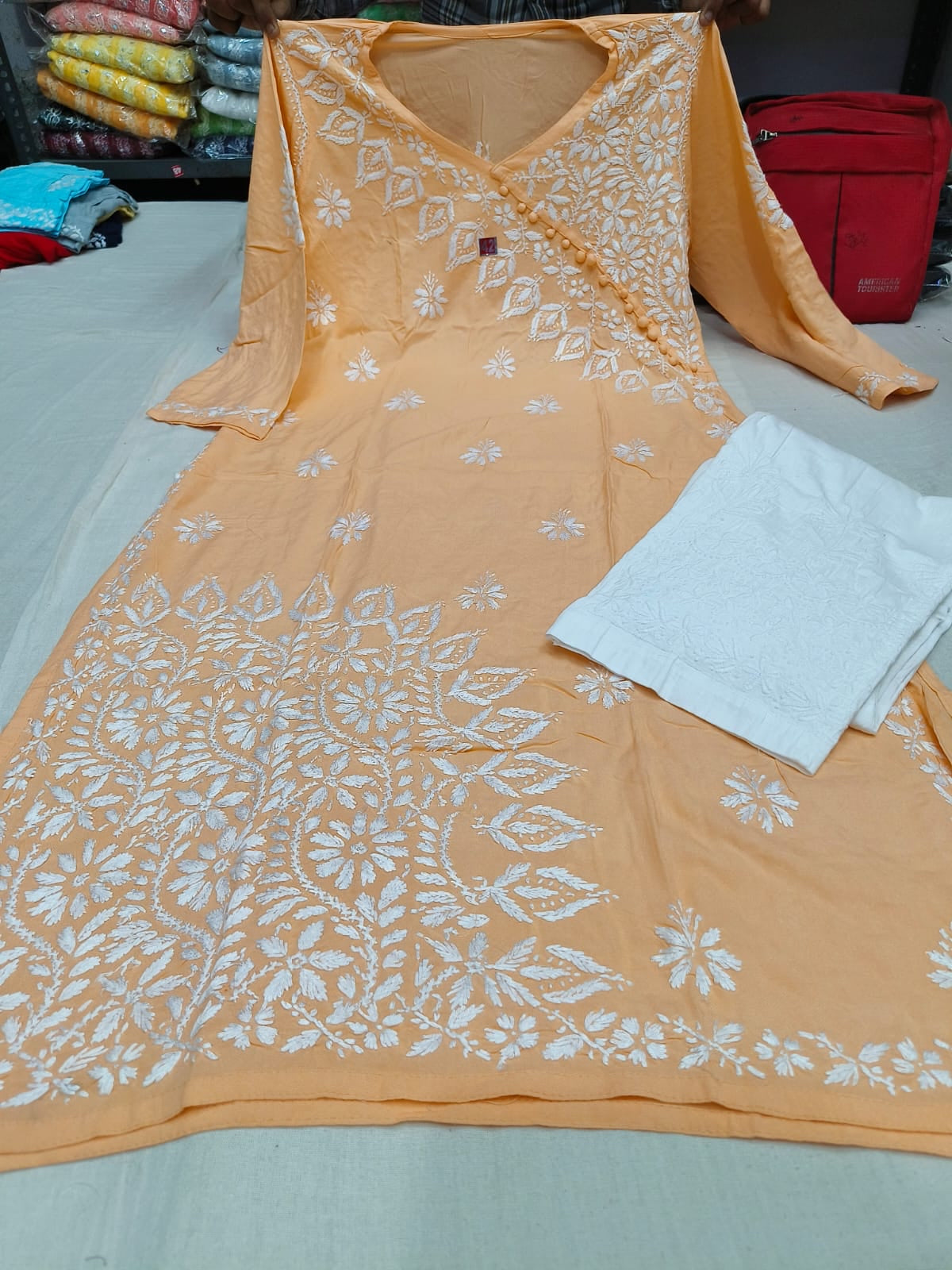 Heera Chikankari Set