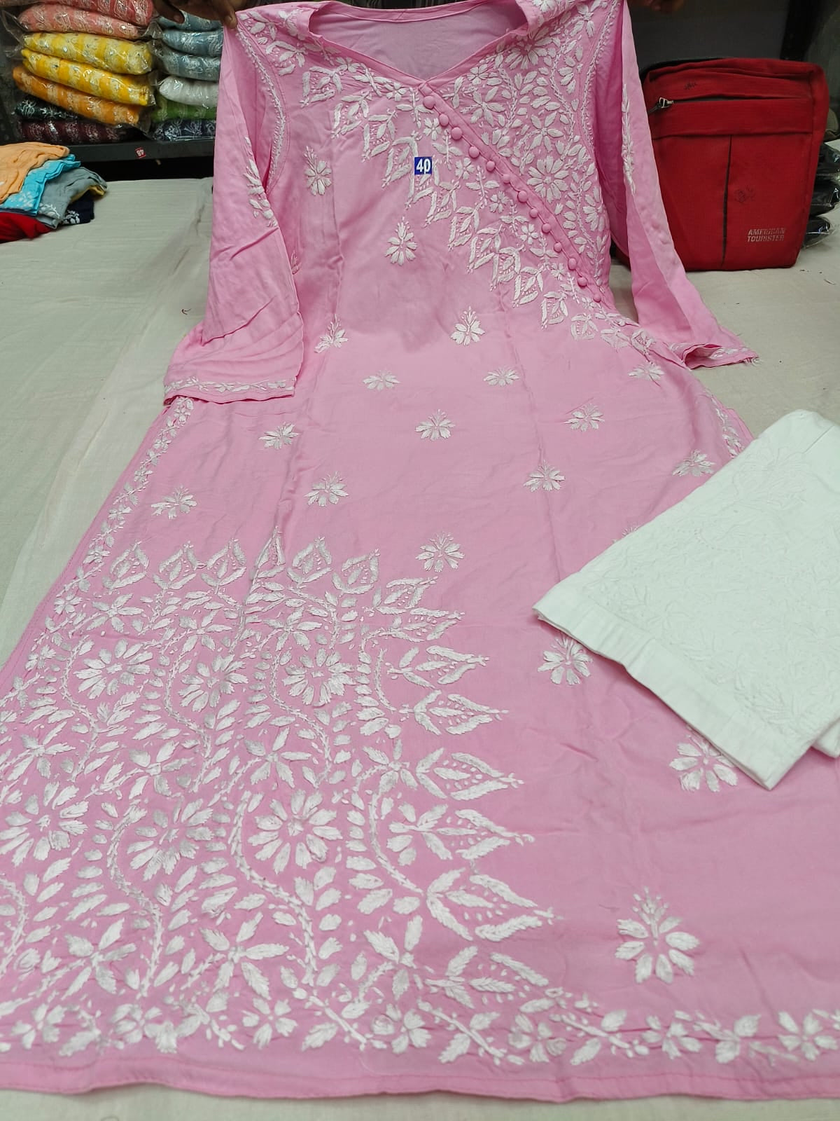 Heera Chikankari Set