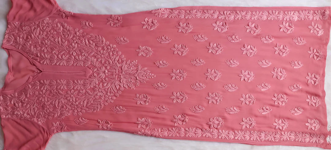 Pearl Premium Viscose Chikankari Suit