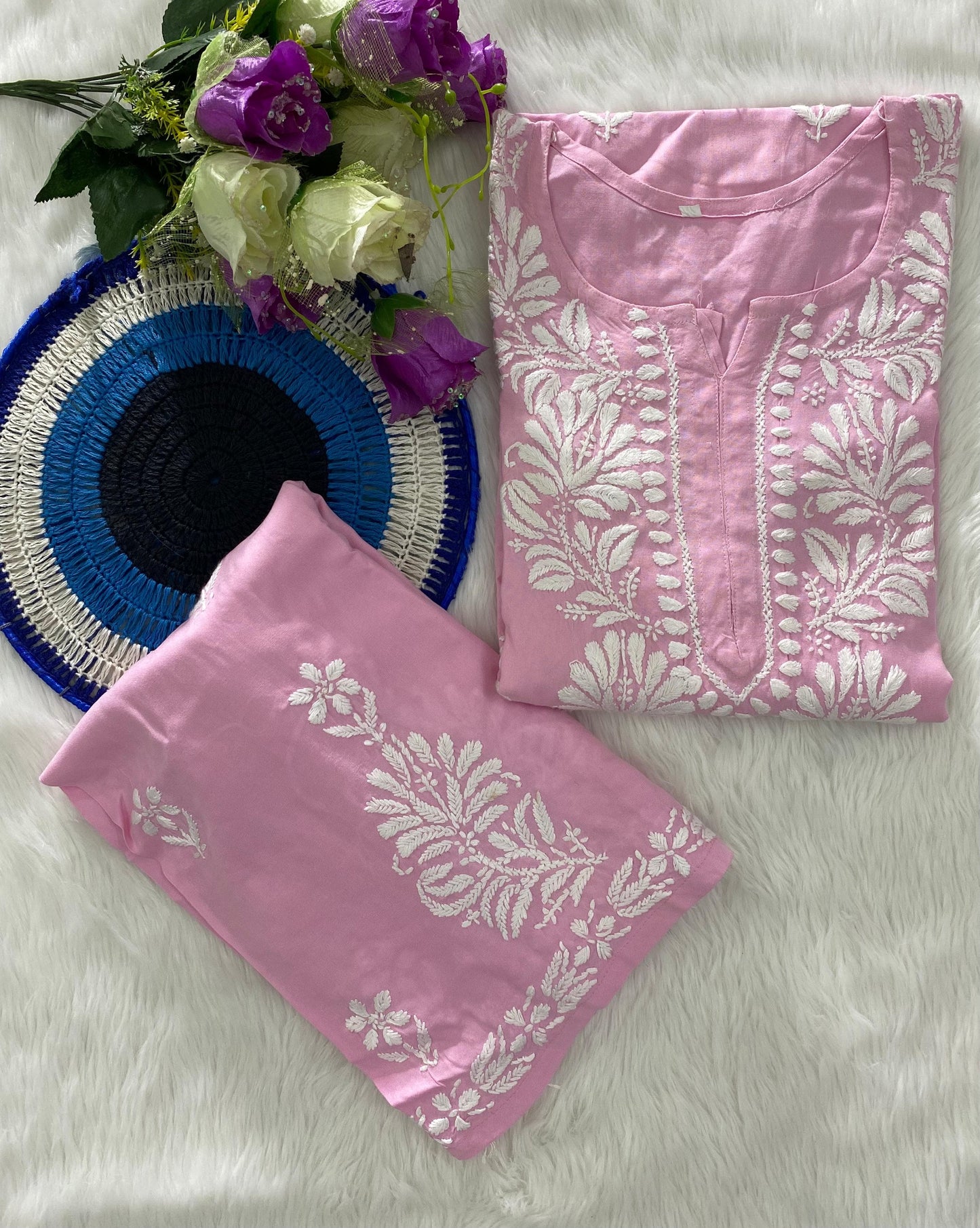 Nargis Chikankari Two Piece Set