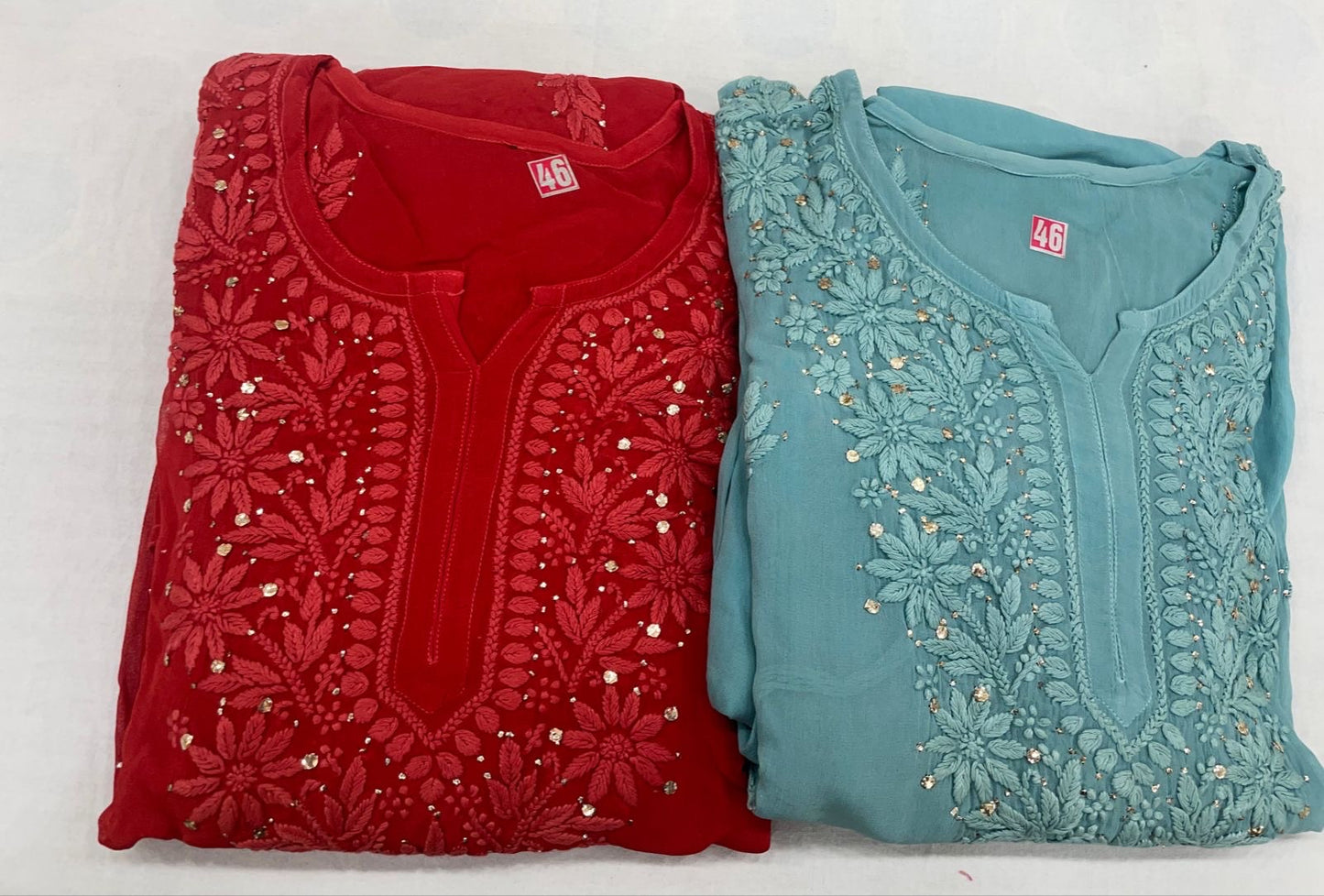 Maira Garara Premium Chikankari Set