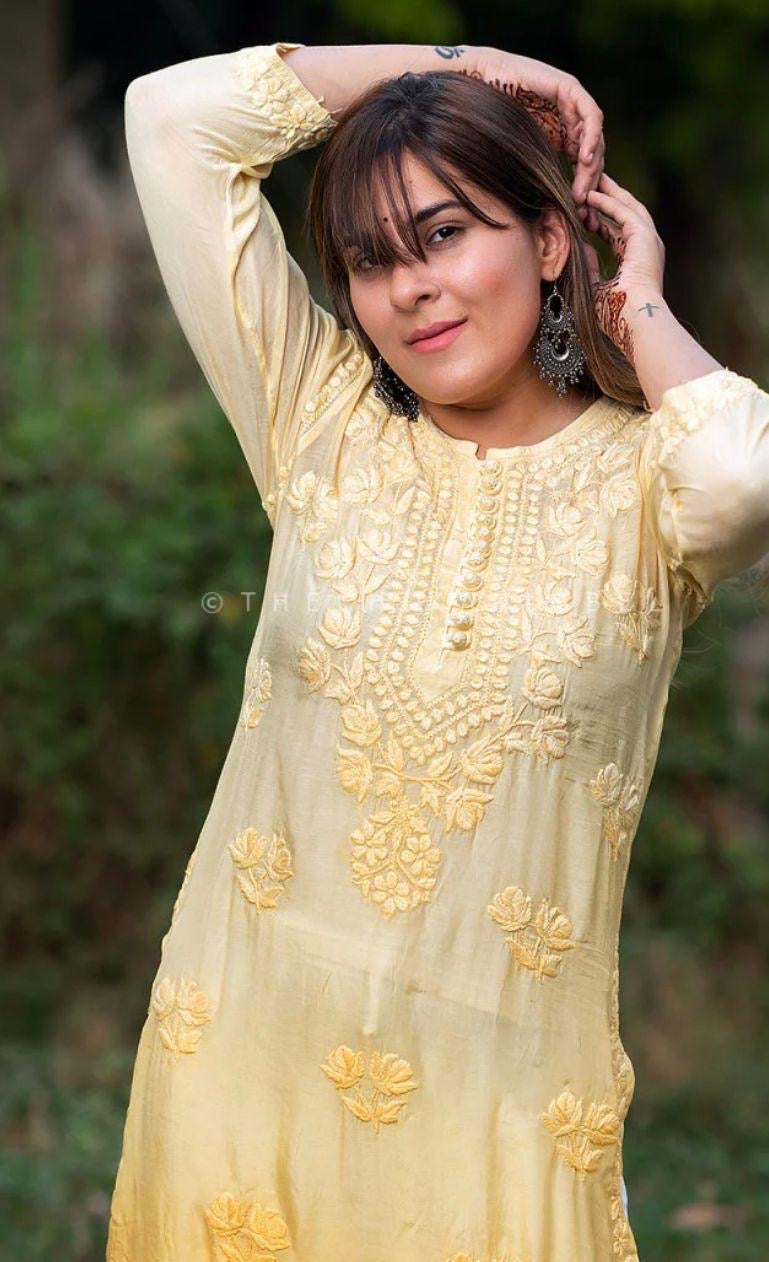 Saya Premium Chikankari Kurta