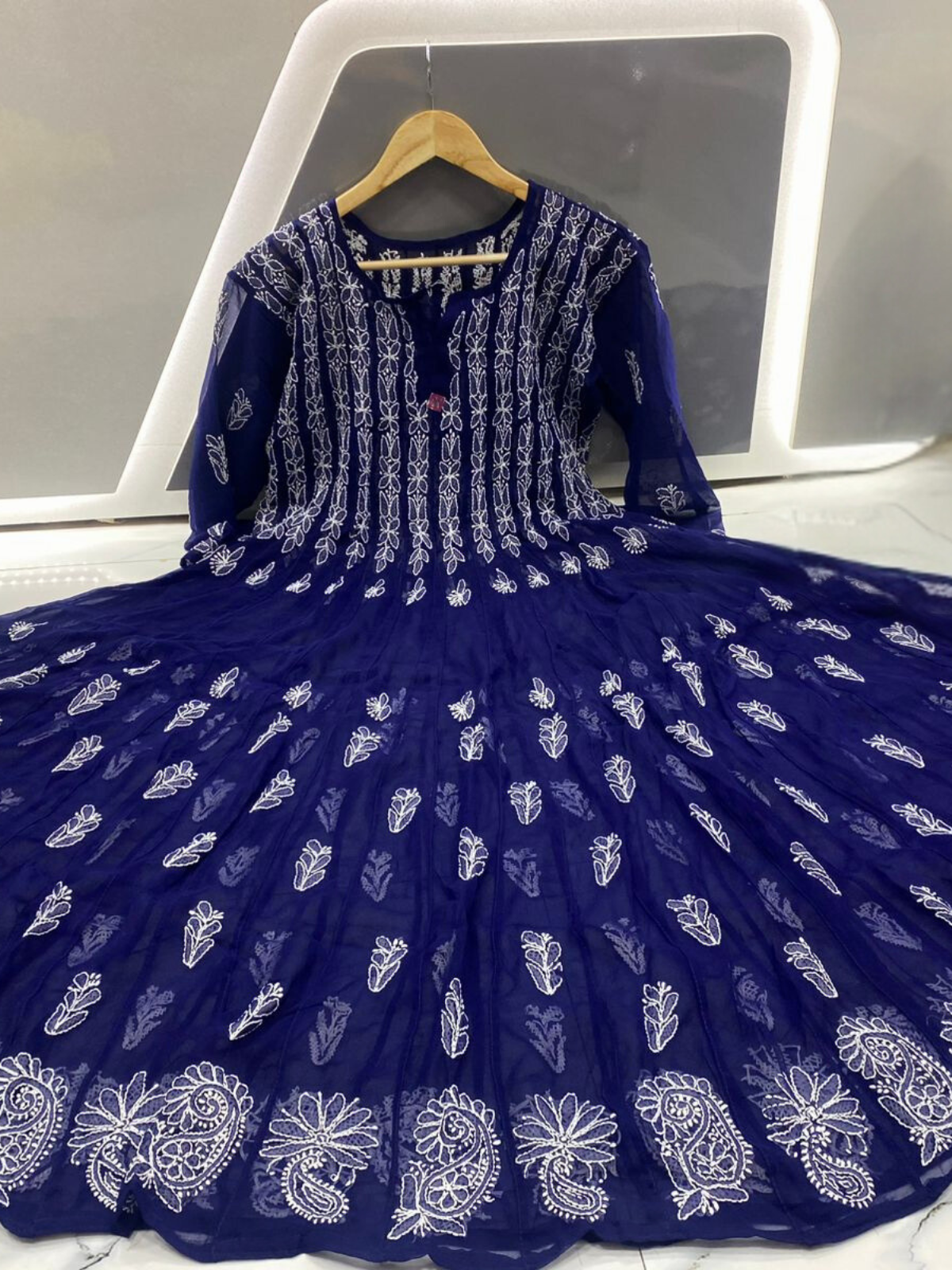 Noor Chikankari Anarkali