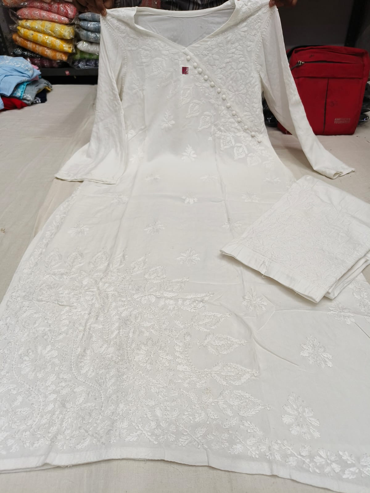 Heera Chikankari Set