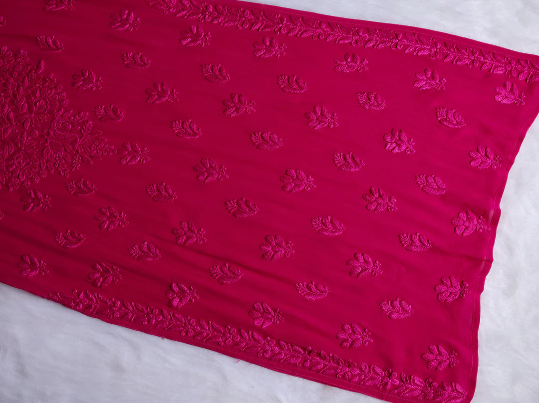 Pearl Premium Viscose Chikankari Suit