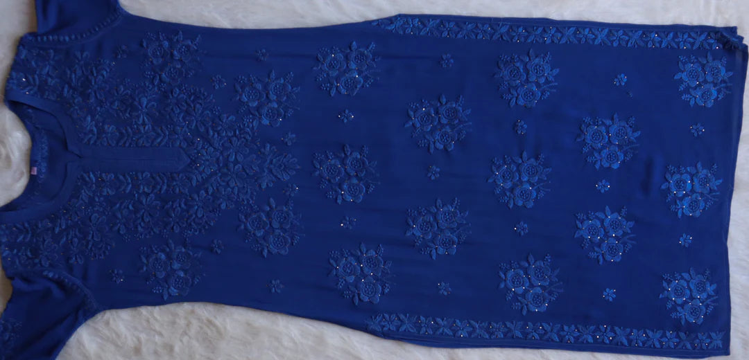 Rose Premium Chikankari Kurta