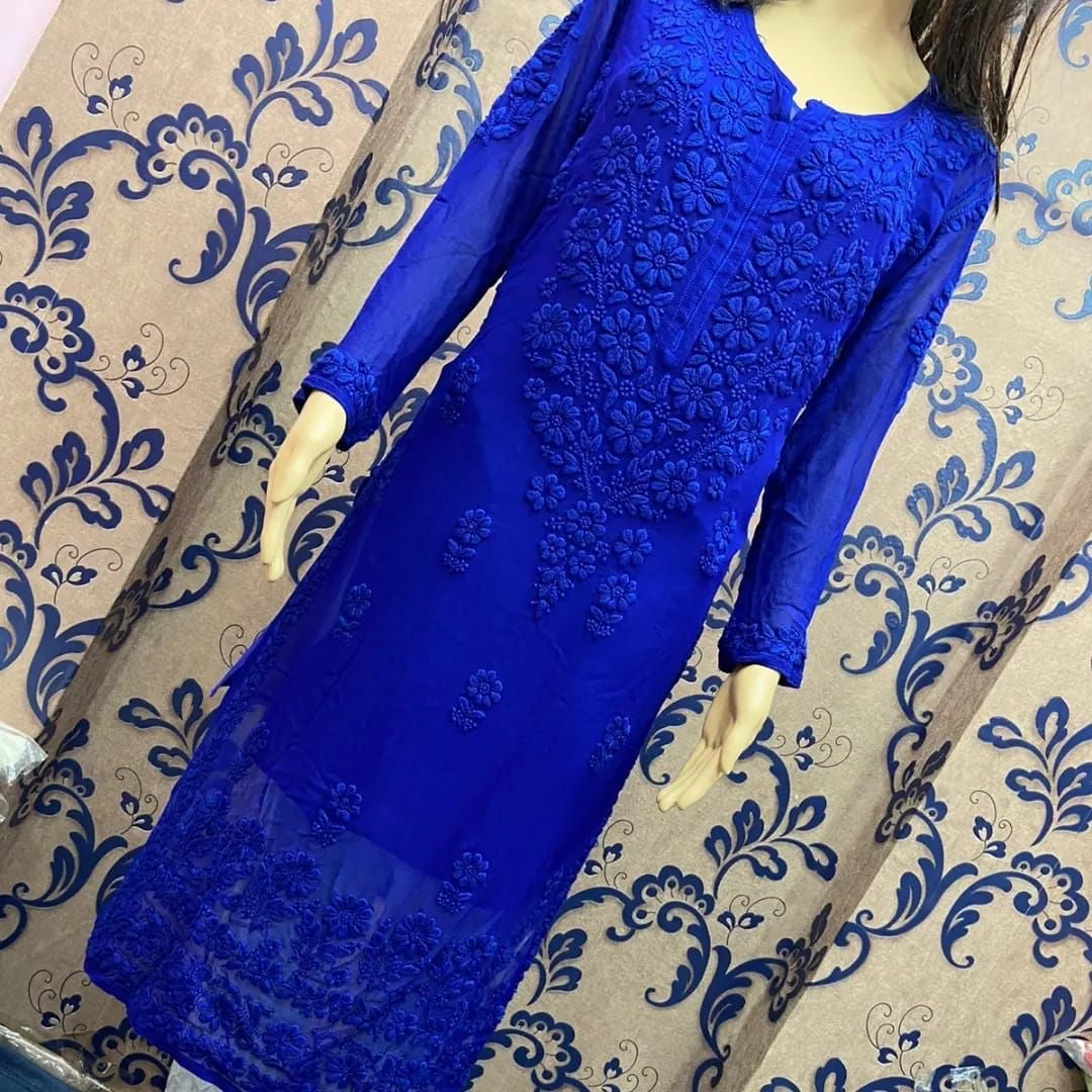 Premium Chikankari Kurti