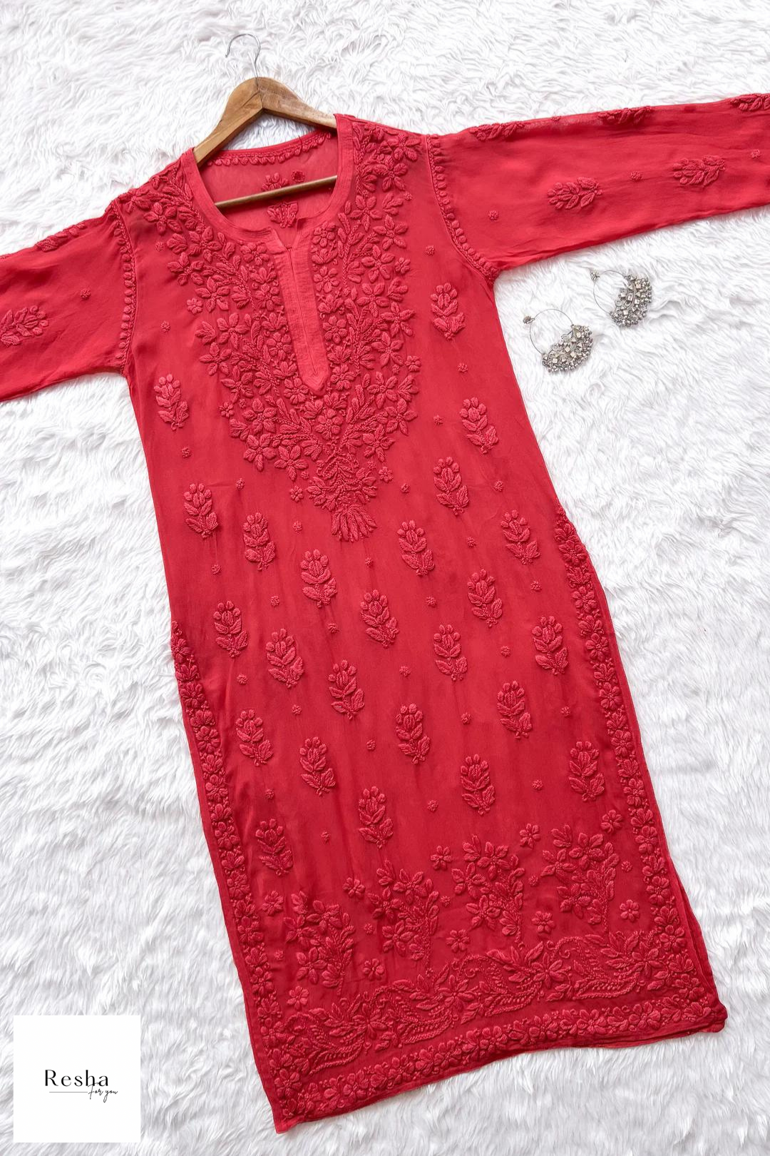 Resha Premium Chikankari Kurta