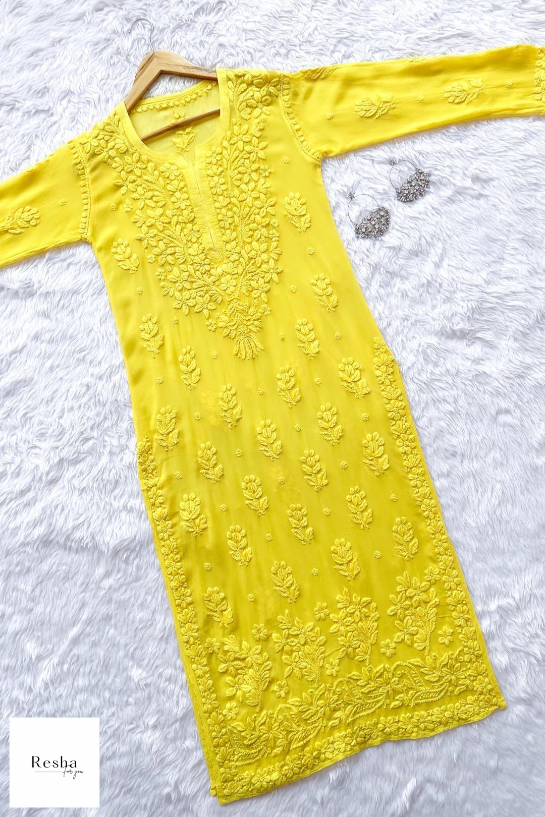 Resha Premium Chikankari Kurta