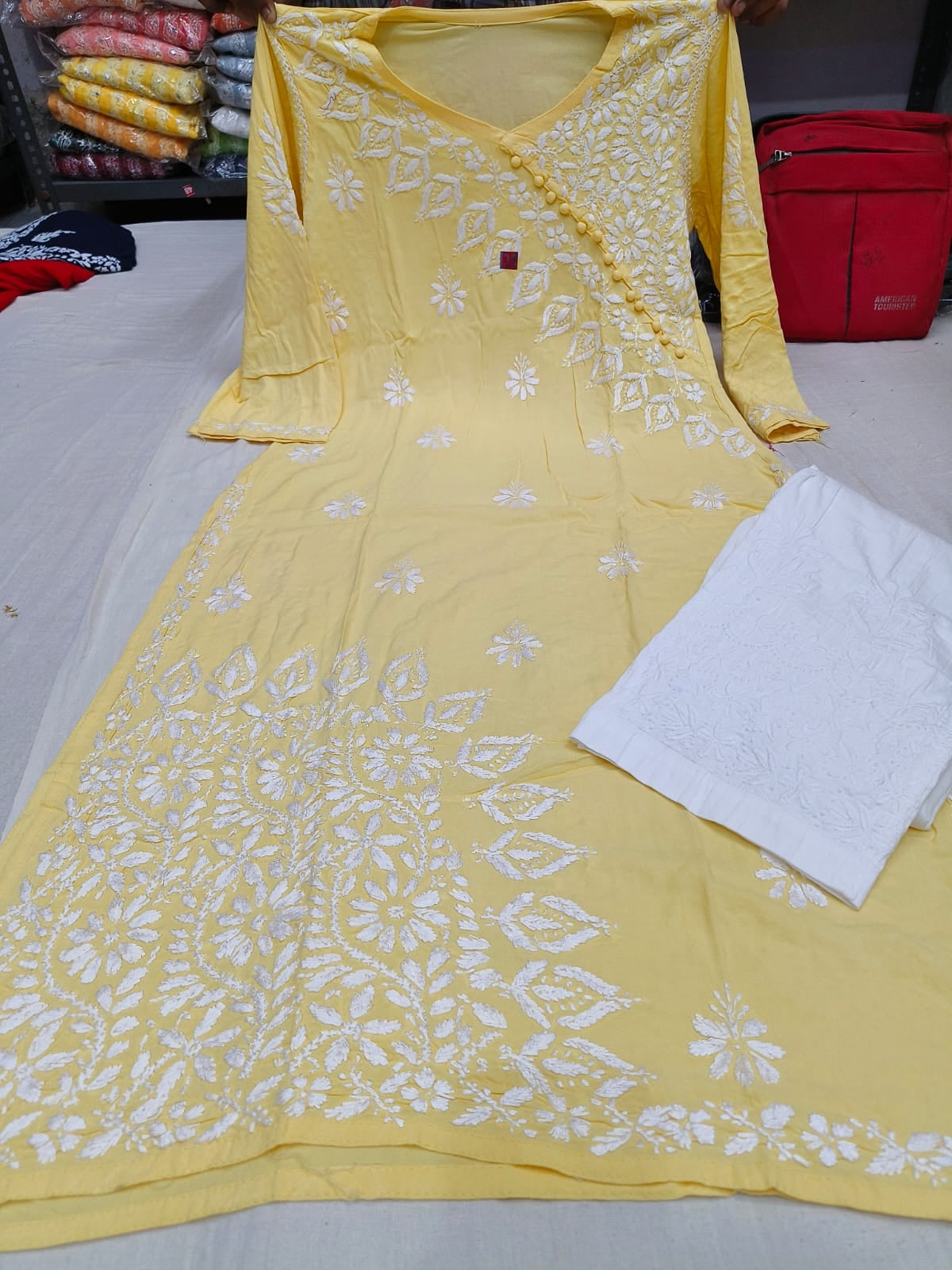 Heera Chikankari Set