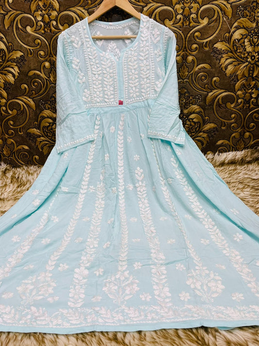 Sara Chikankari Gown