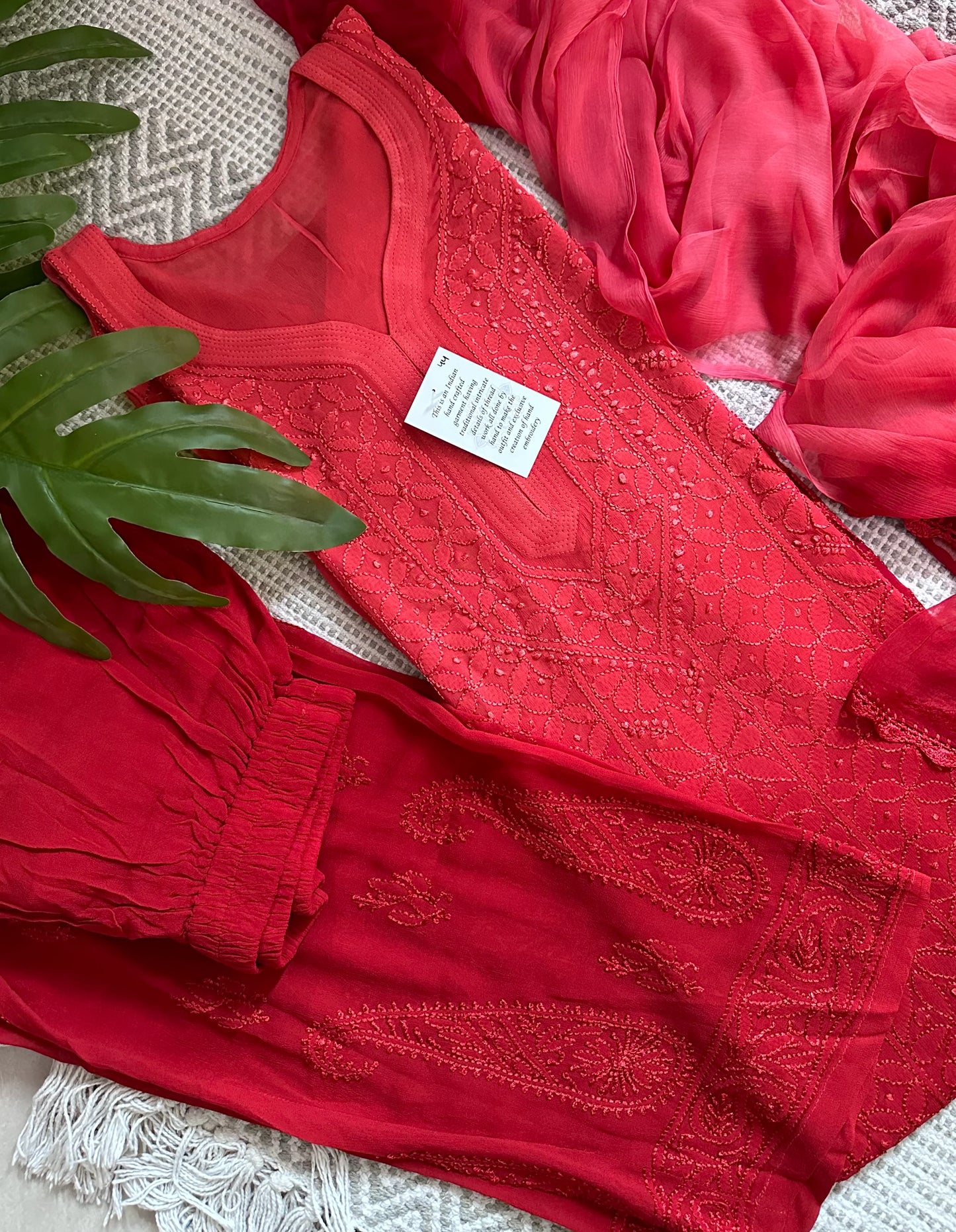 Highness Premium Chikankari Kurta/ Coord/ Full Suit