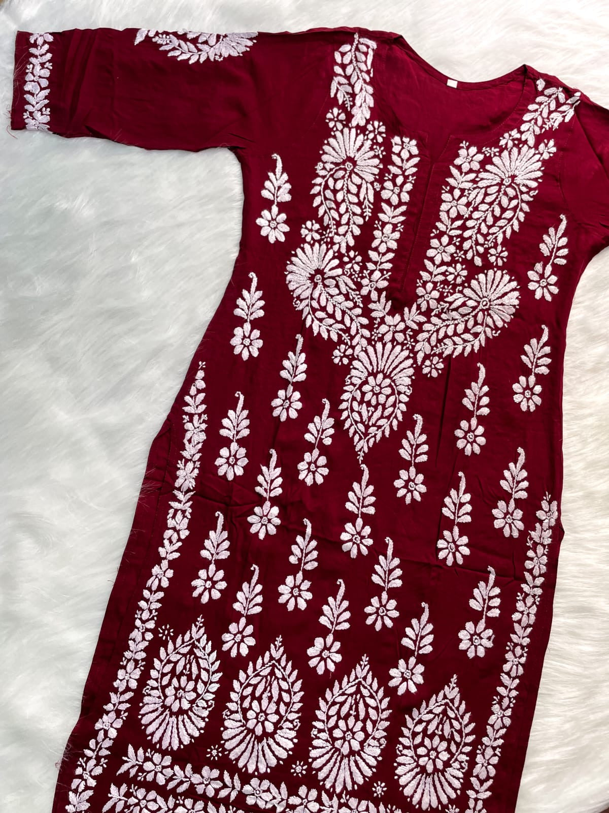 Modal Chikankari Kurta