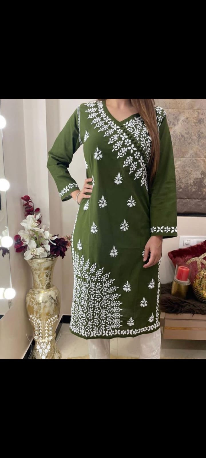 Heera Chikankari Set