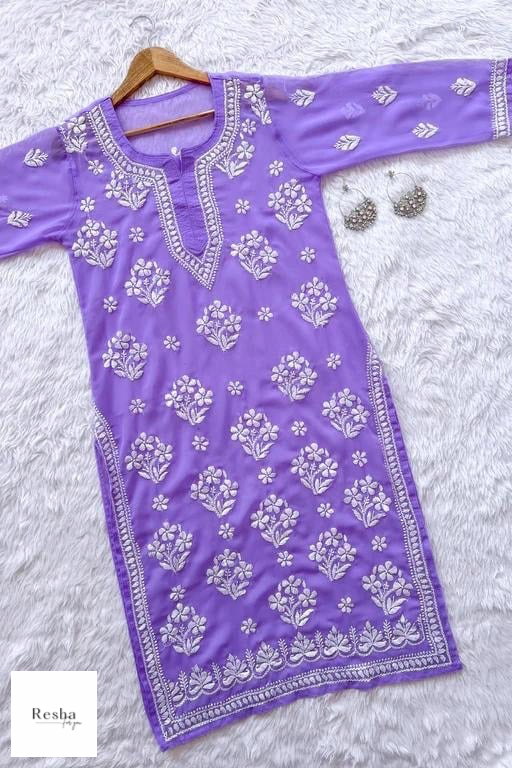 Cinderella Chikankari Kurta