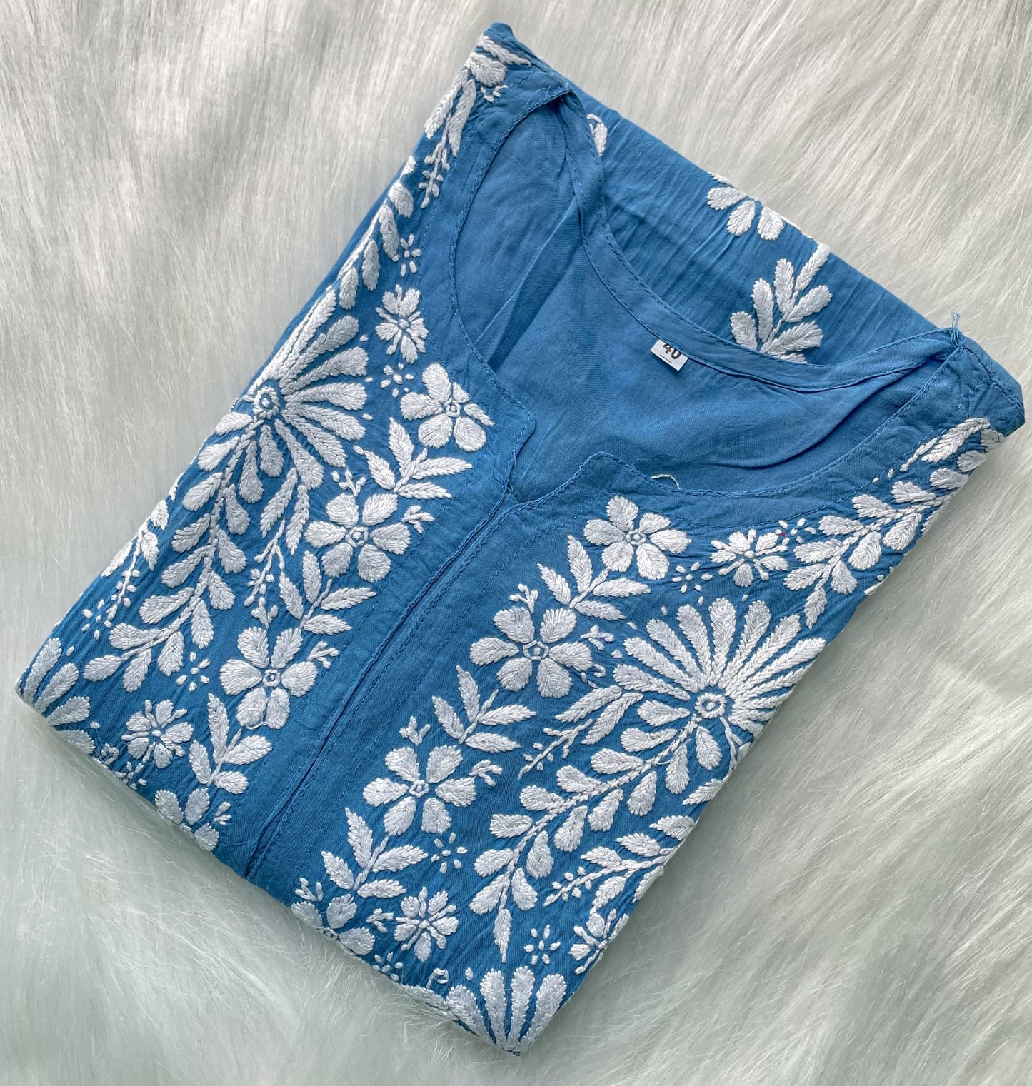 Modal Chikankari Kurta