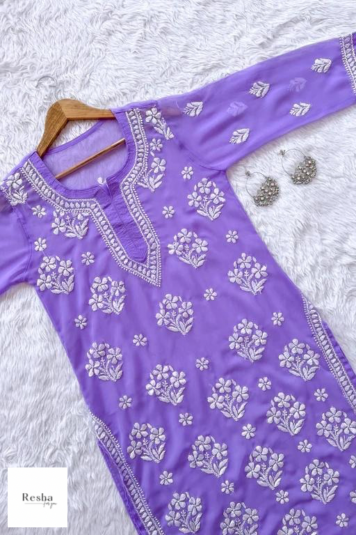 Cinderella Chikankari Kurta