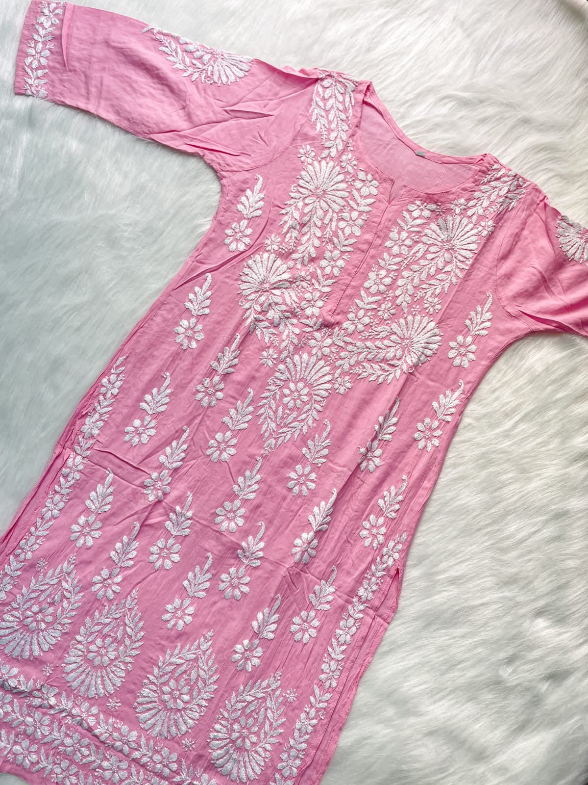 Modal Chikankari Kurta