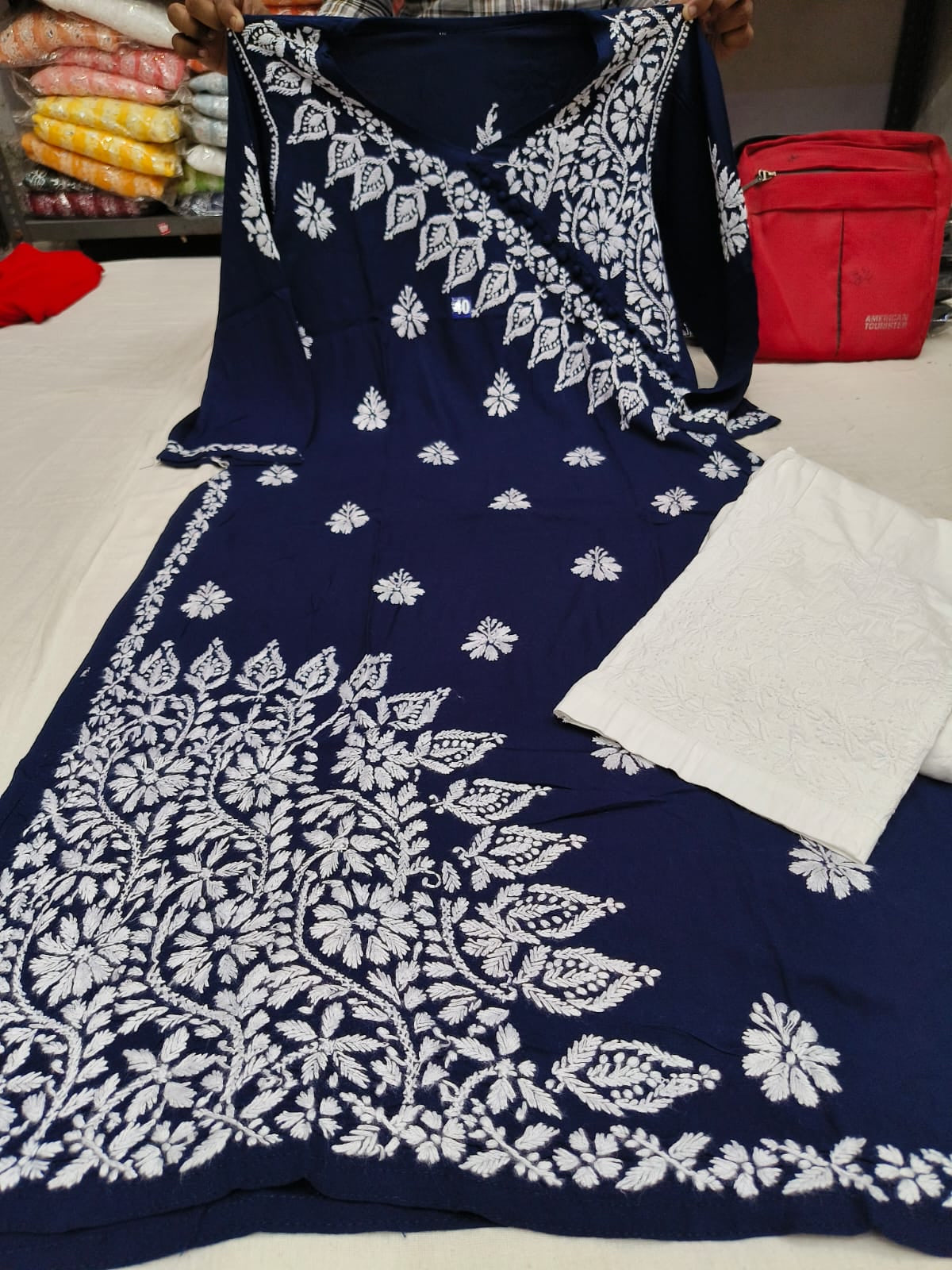 Heera Chikankari Set