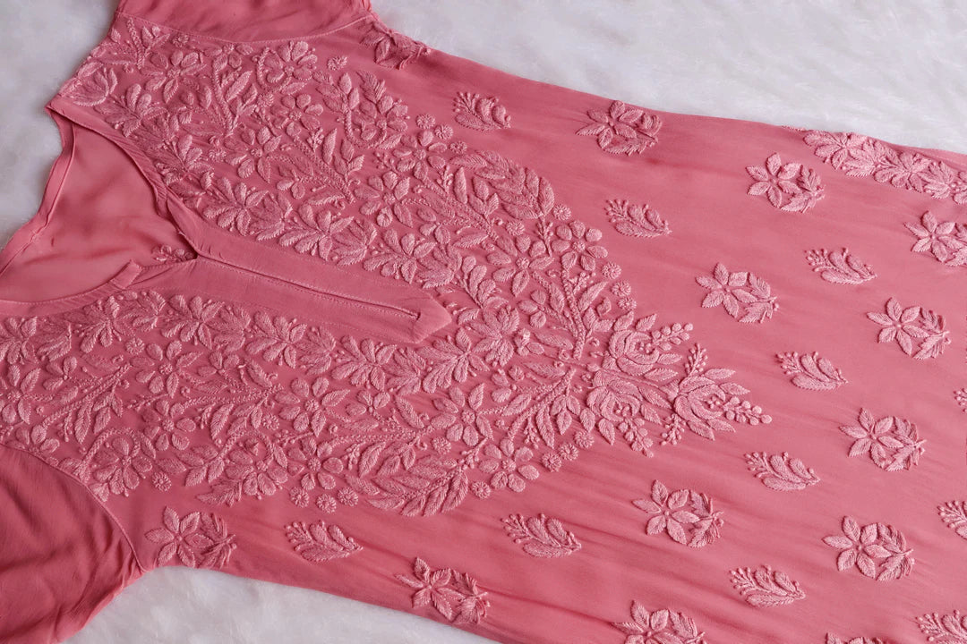 Pearl Premium Viscose Chikankari Suit