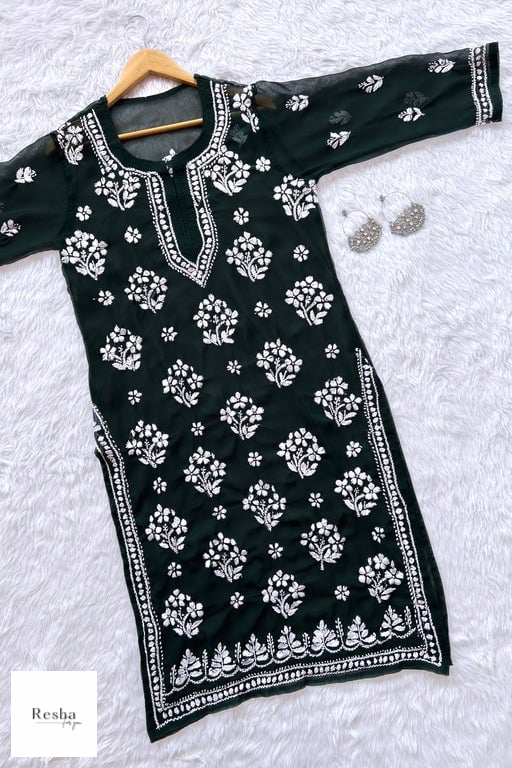 Cinderella Chikankari Kurta