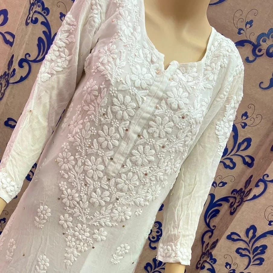 Premium Chikankari Kurti