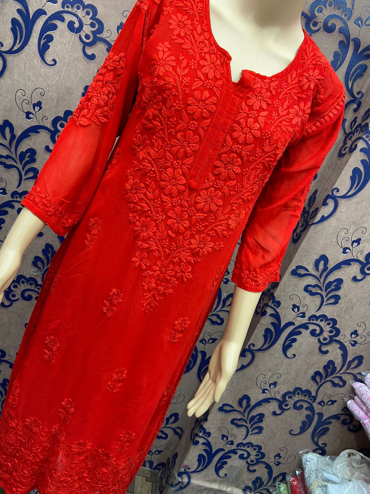 Premium Chikankari Kurti