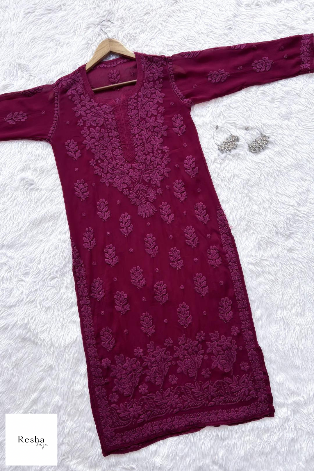 Resha Premium Chikankari Kurta