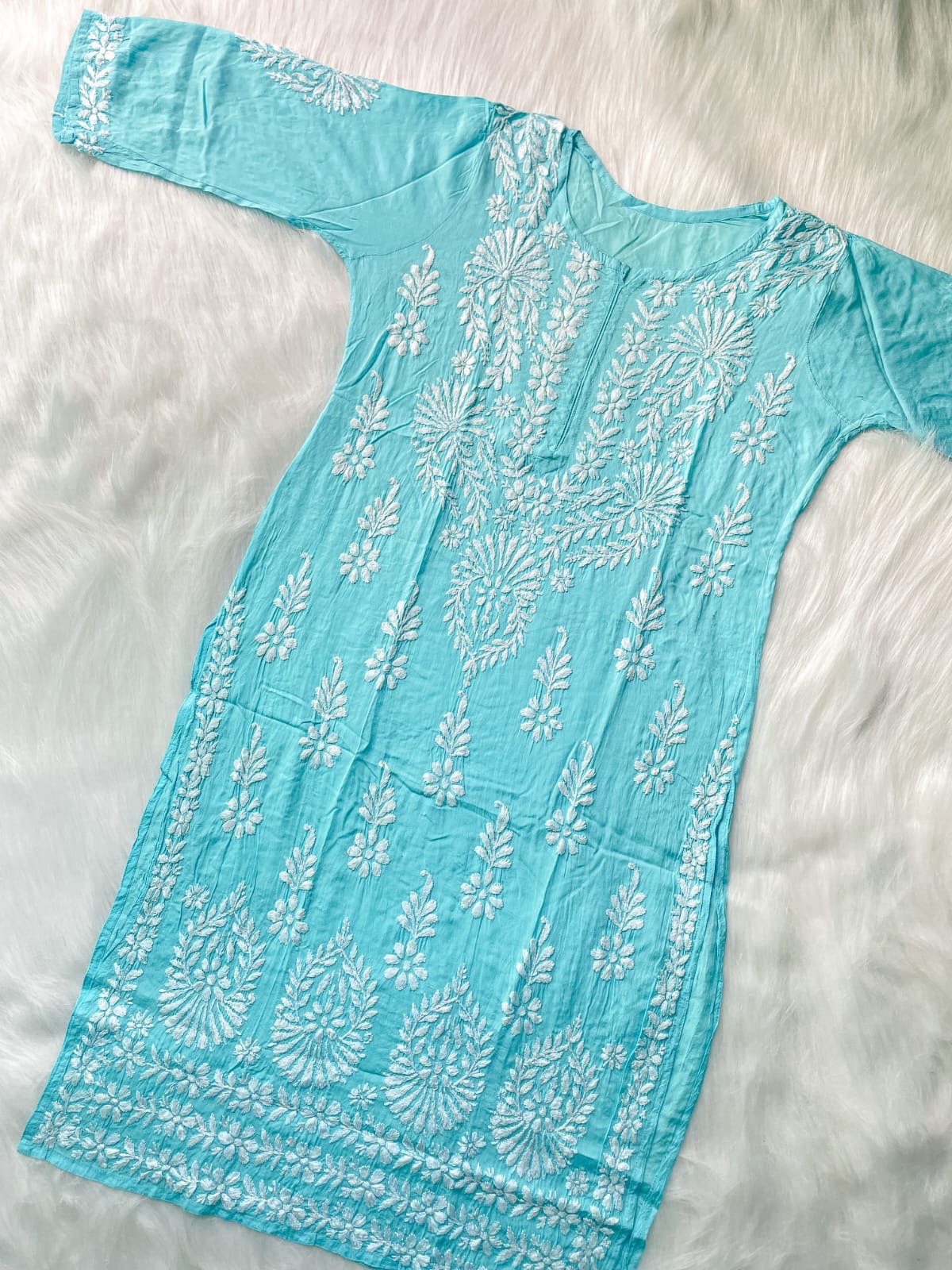 Modal Chikankari Kurta