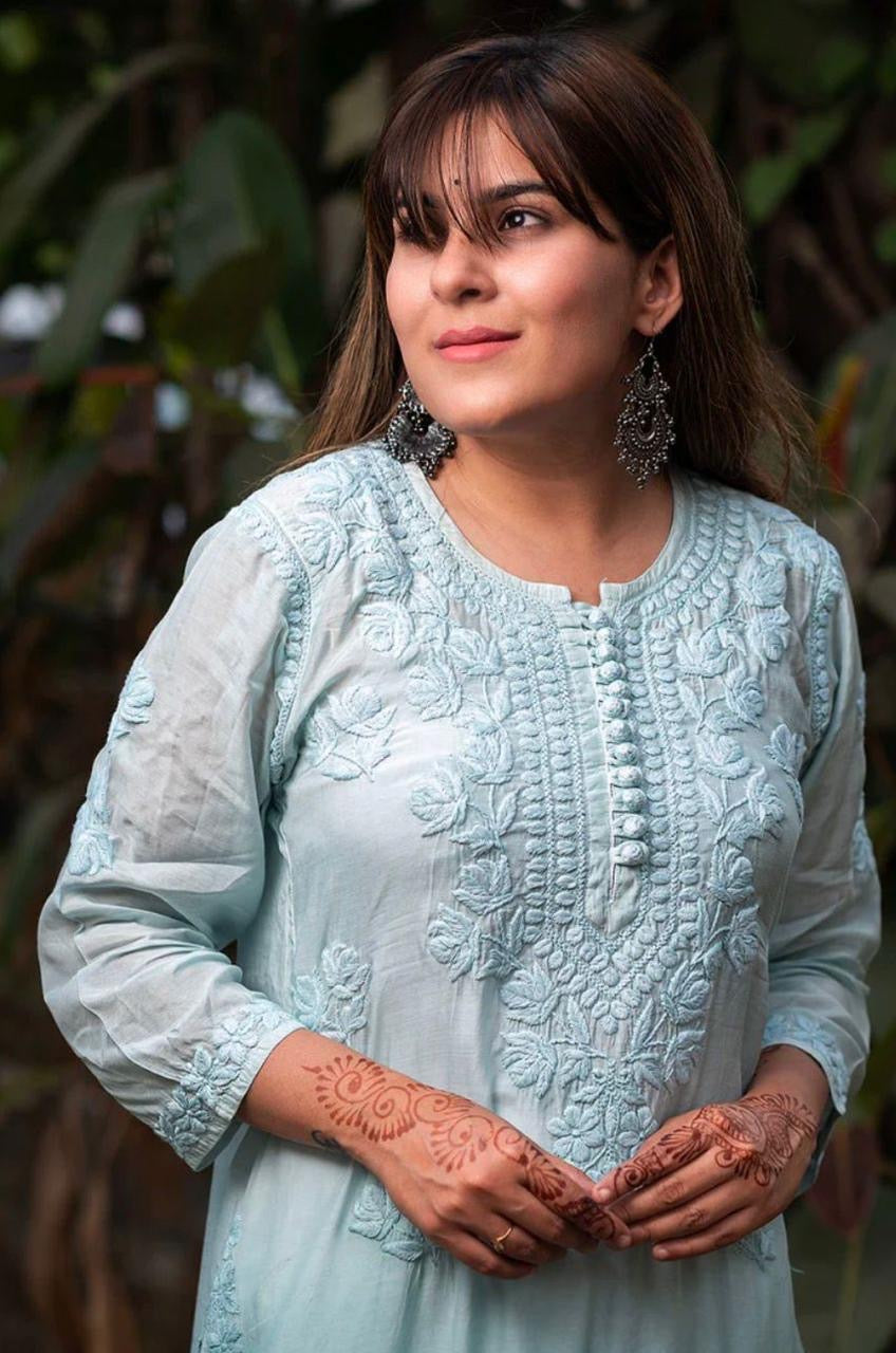 Saya Premium Chikankari Kurta