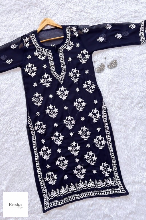 Cinderella Chikankari Kurta