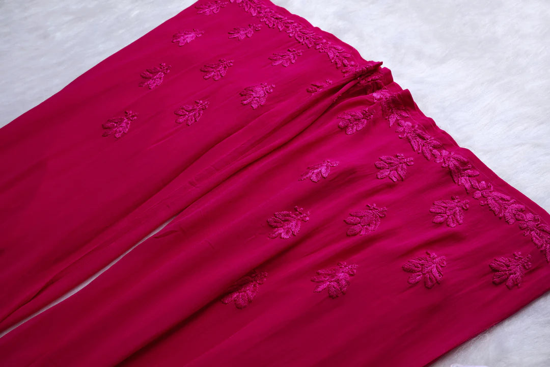 Pearl Premium Viscose Chikankari Suit