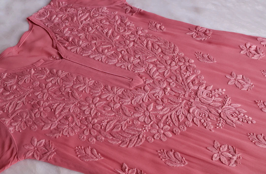 Pearl Premium Viscose Chikankari Suit