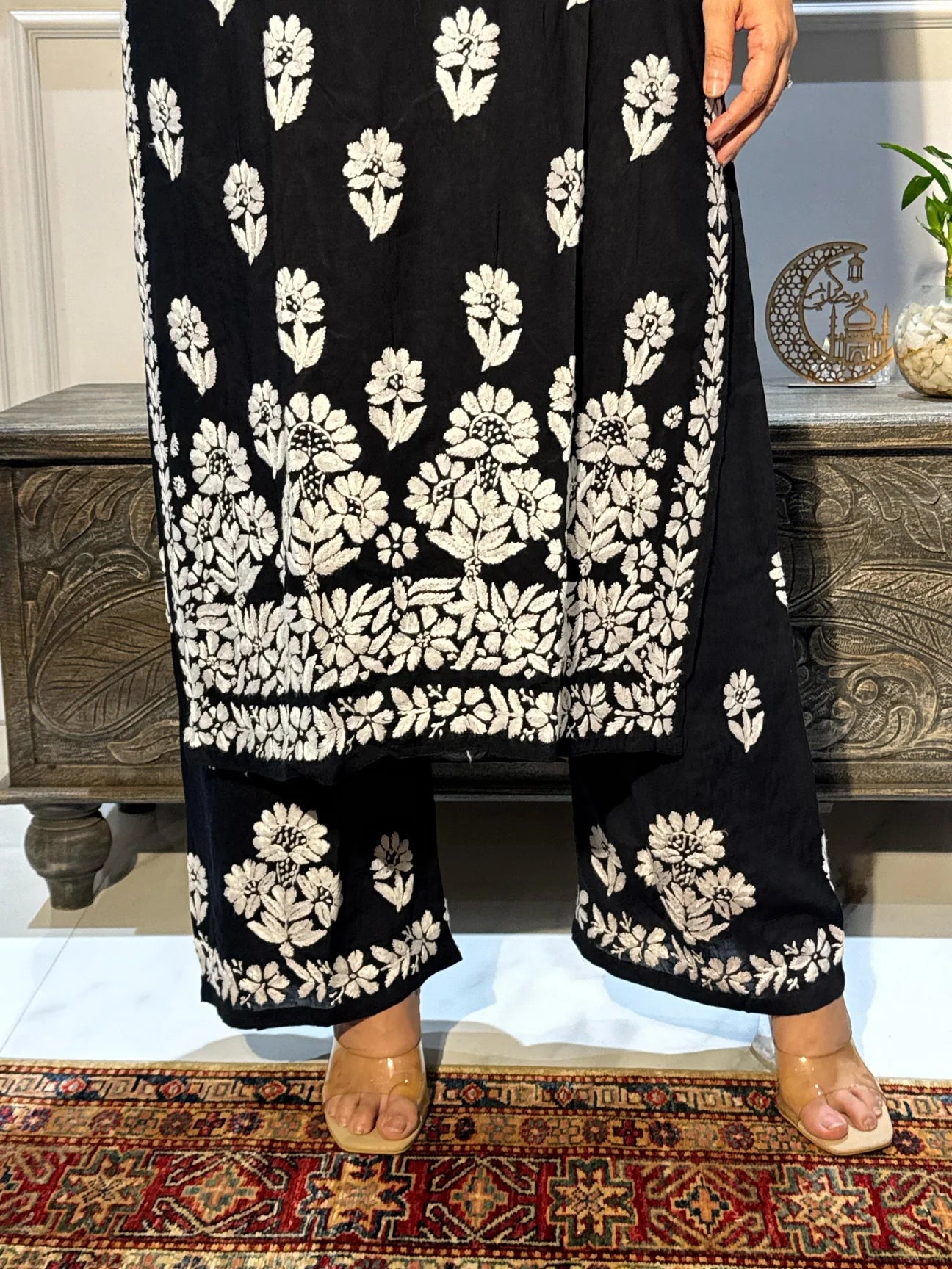 Modal Chikankari Kurta/ Coord